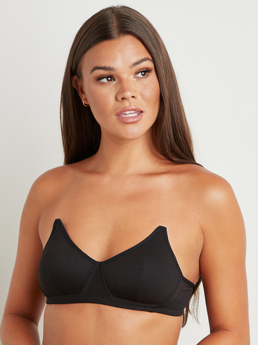 Pack of 2 - Non-Wired T-shirt Bra with Multiway Straps