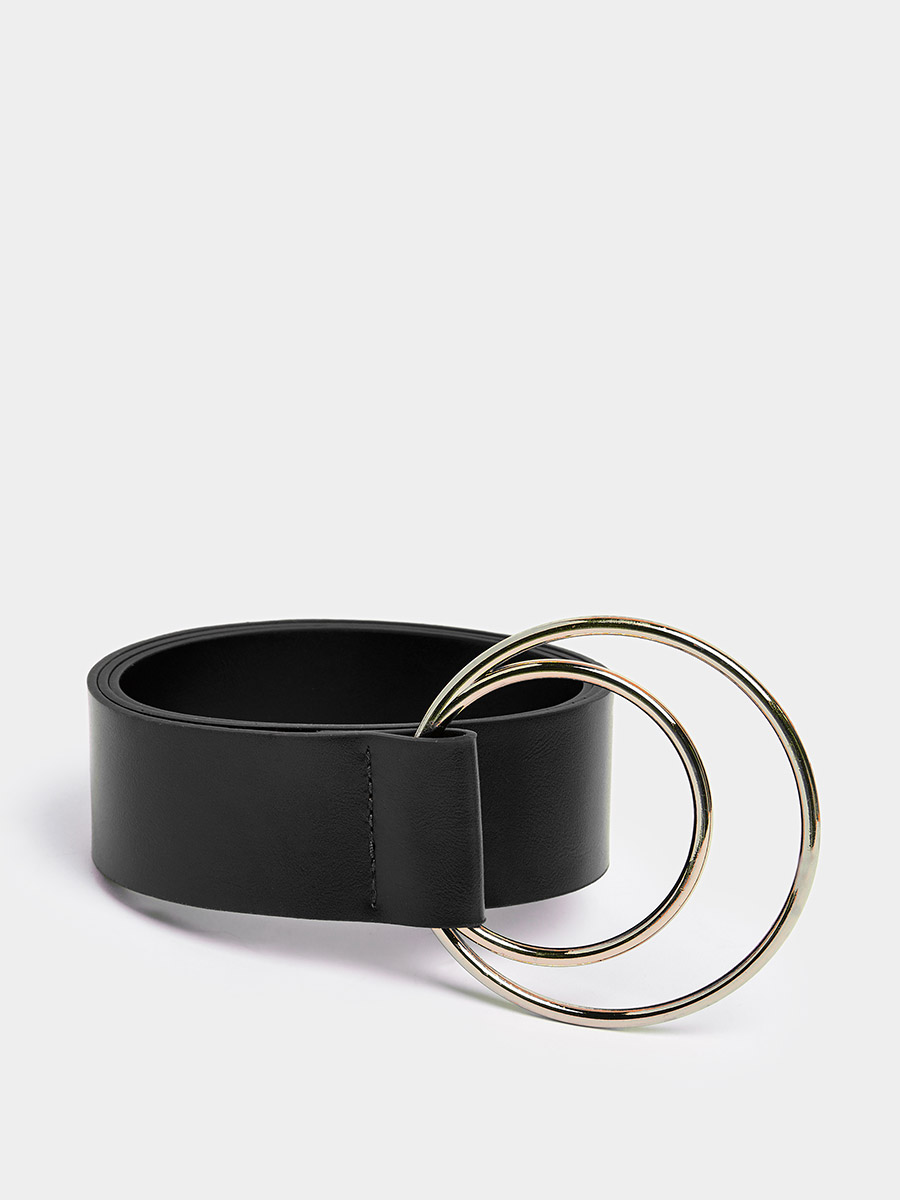 double loop buckle belt