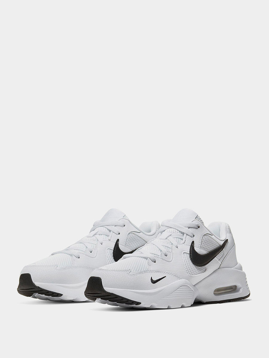 nike air max fusion white and black