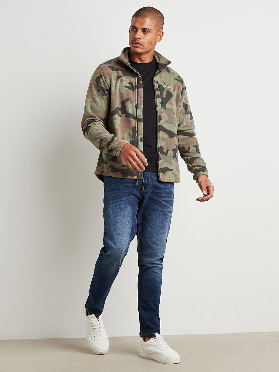columbia black camo jacket