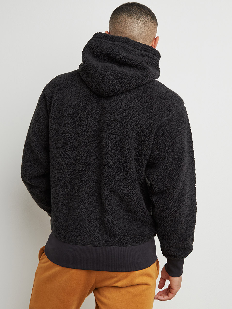 Timberland Sherpa Fleece Hoodie with 