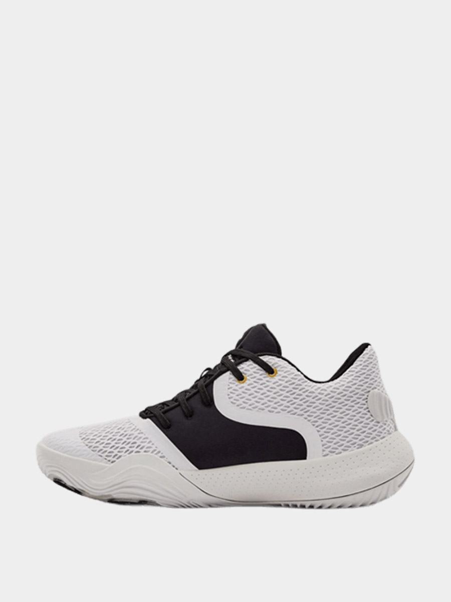 Buy Spawn Textured Lace-Up Trainers White For Men | Styli Saudi