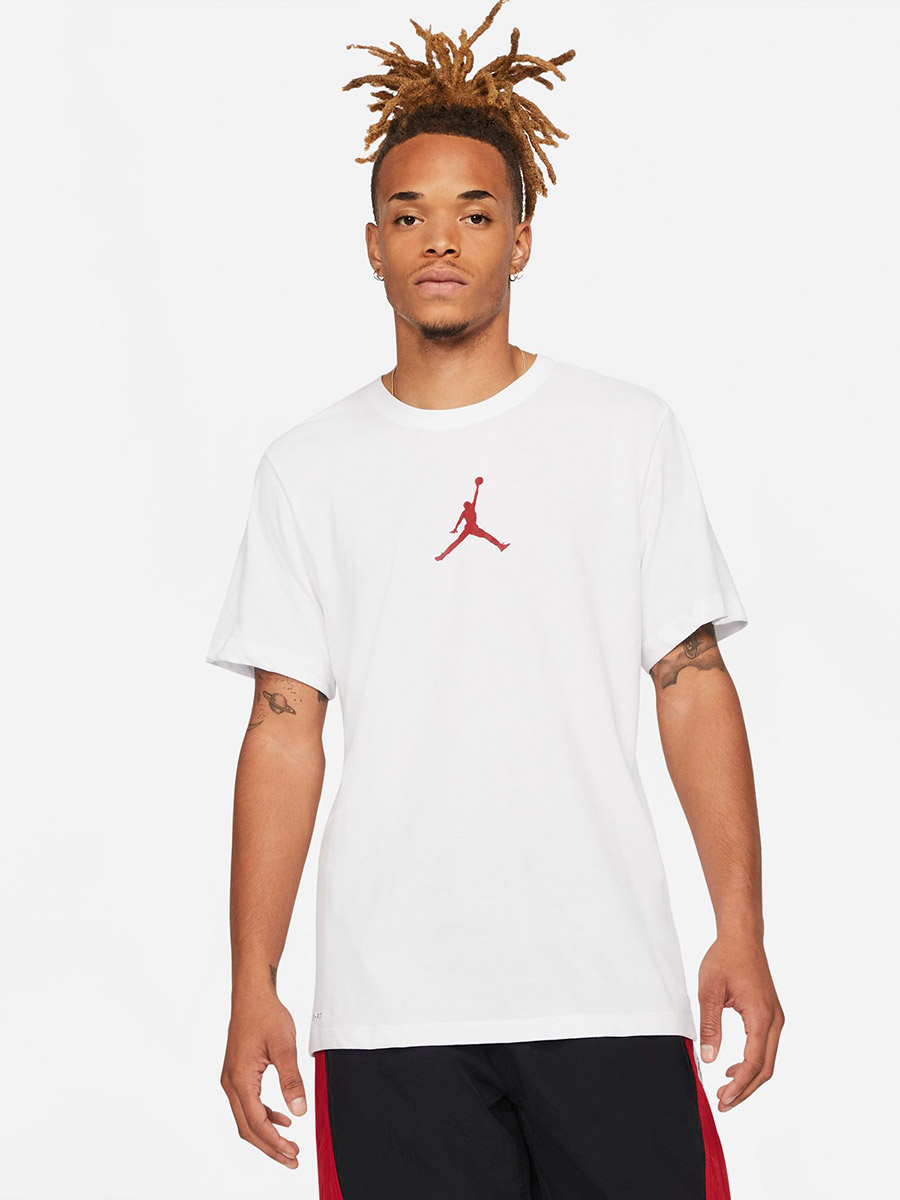 jumpman crew t shirt print