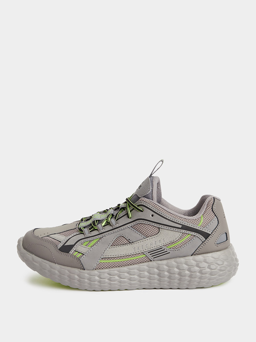 Buy Monster Emperor Sneakers with Textured Midsole Grey For