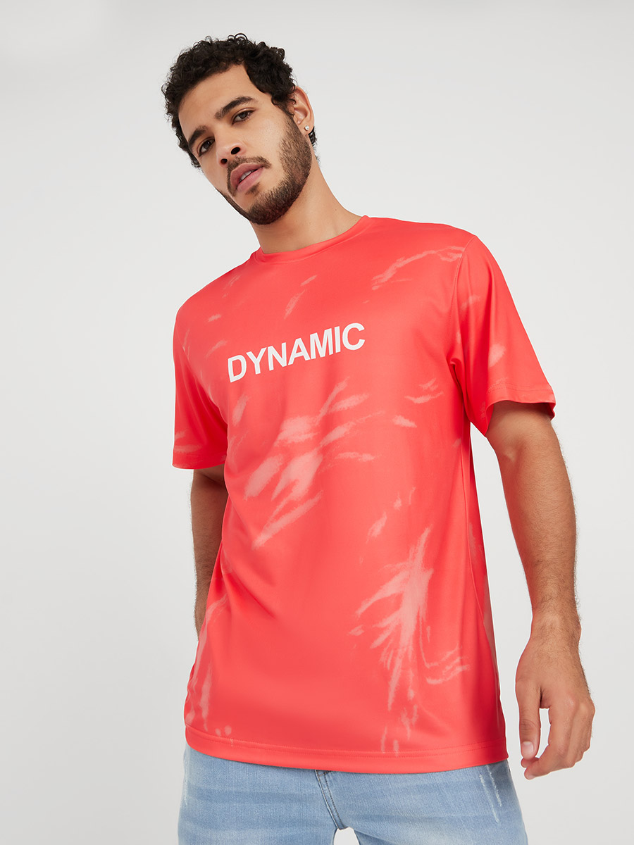 Dynamic Tie-Dye T-Shirt