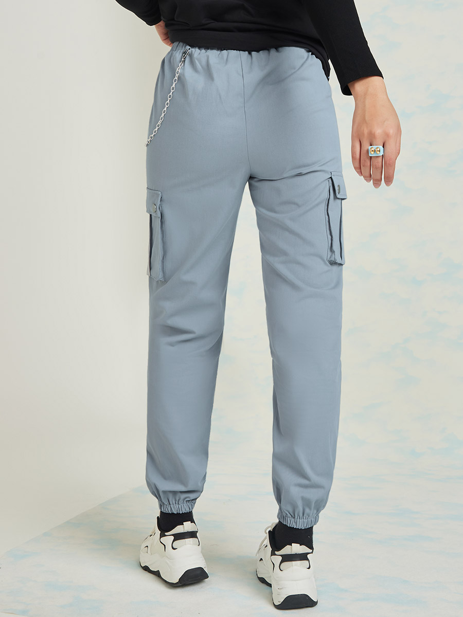 Joggers with chain pockets sale