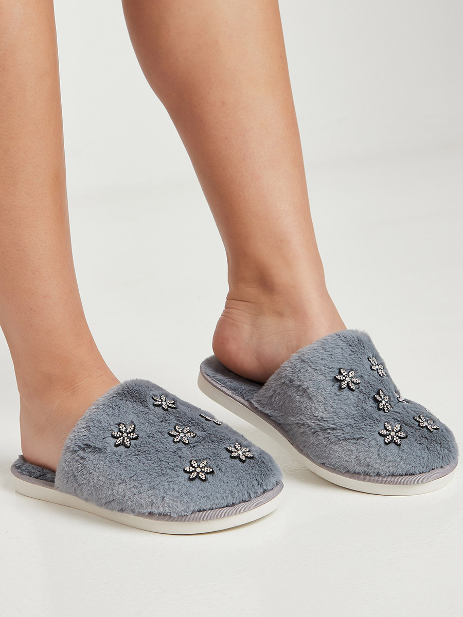 Bow Mule Slippers Mark And Spencer Ladies Slippers Open Toe