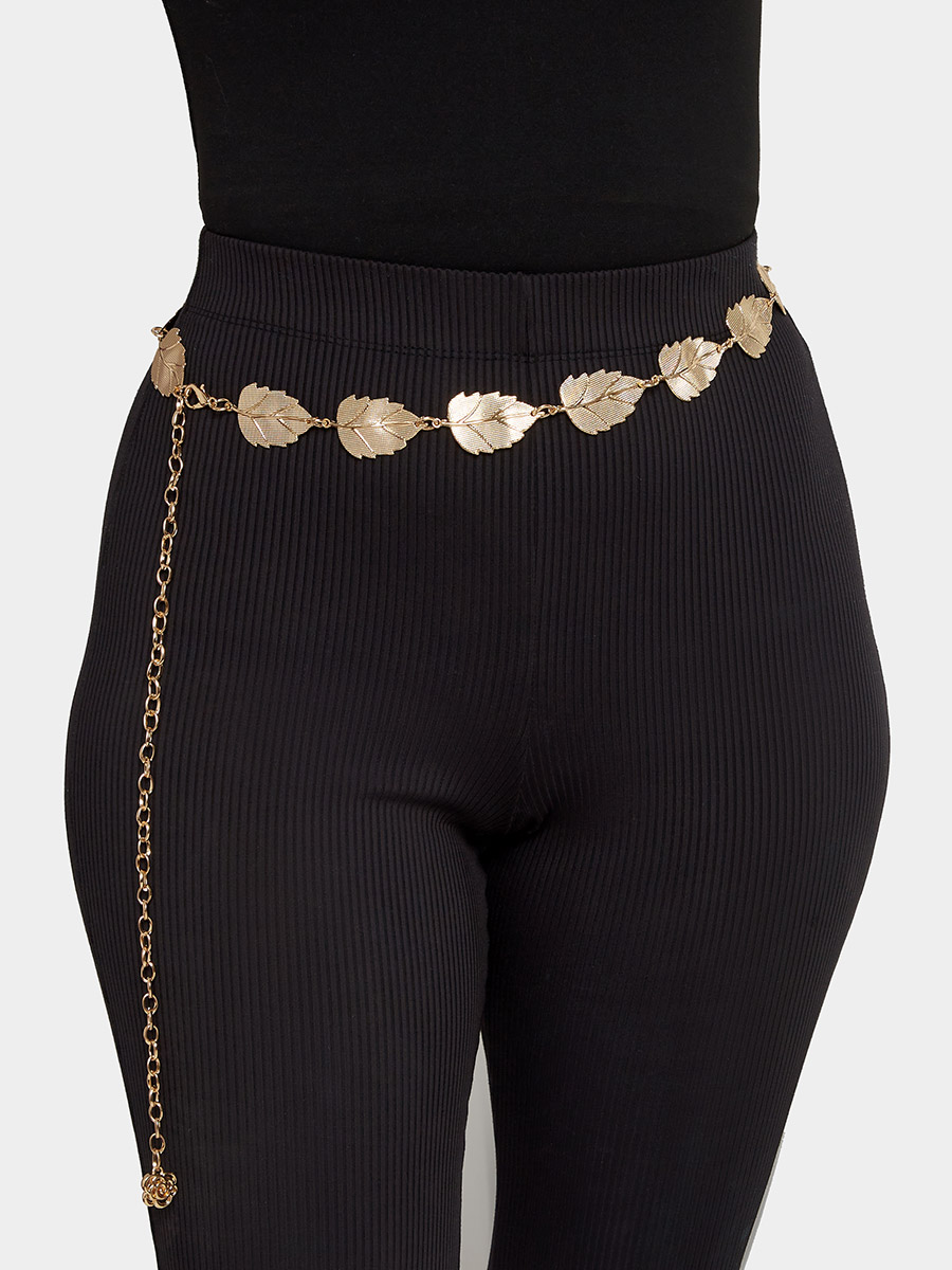 waist belt thin gold belt