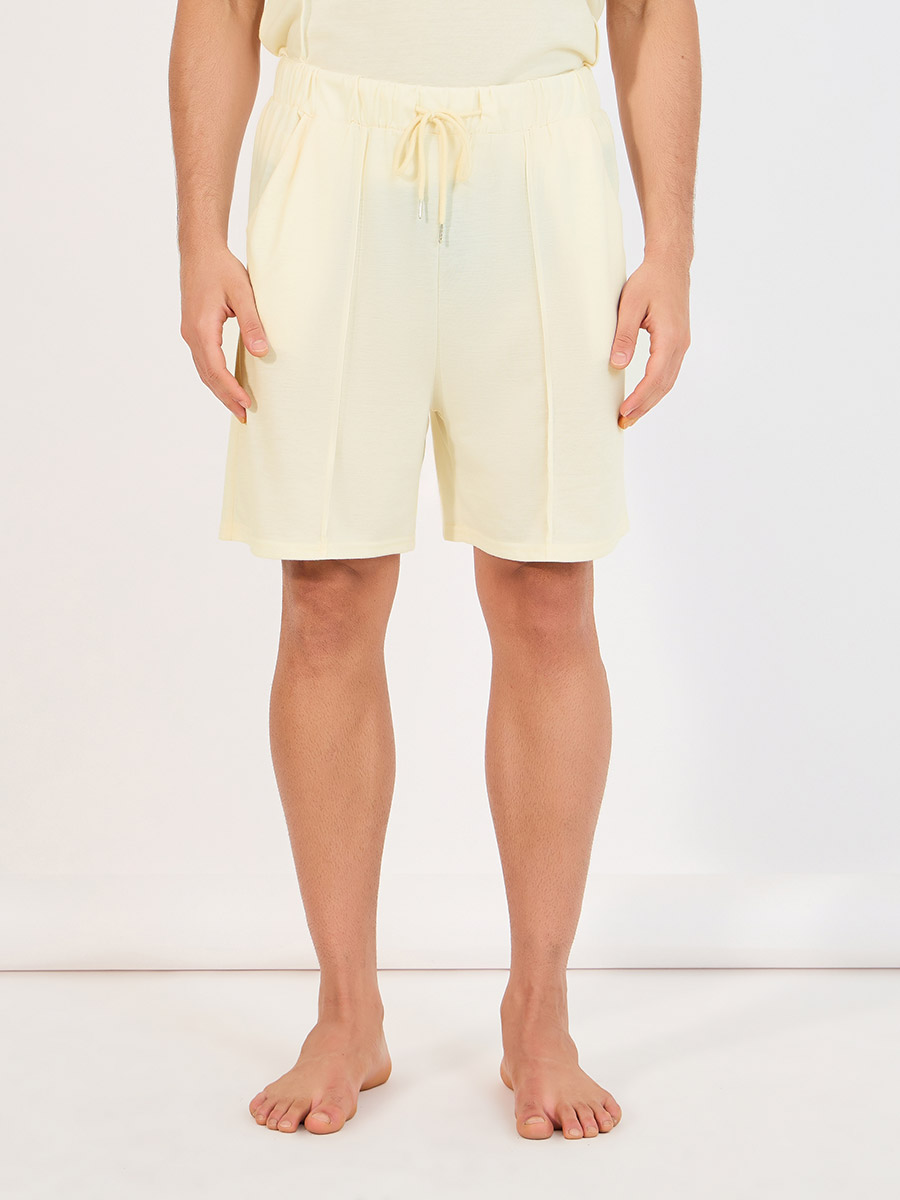 ★2024SS新作★ROMANTIC CROWN★COTTON PINTUCK SHORTS COTTON PINTUCK SHORTS_BEIGE | ROMANTIC CROWN