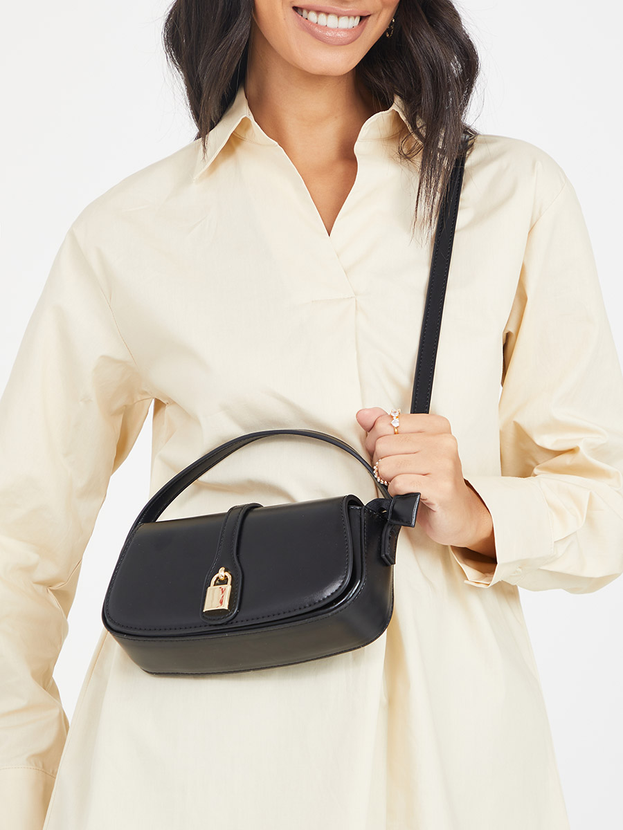 Stitch detail saddle bag clearance