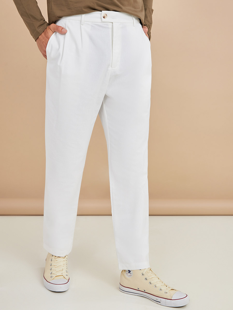 Gap Mens Linen Pants Gap Womens Sz XL Tan Linen Blend High Rise