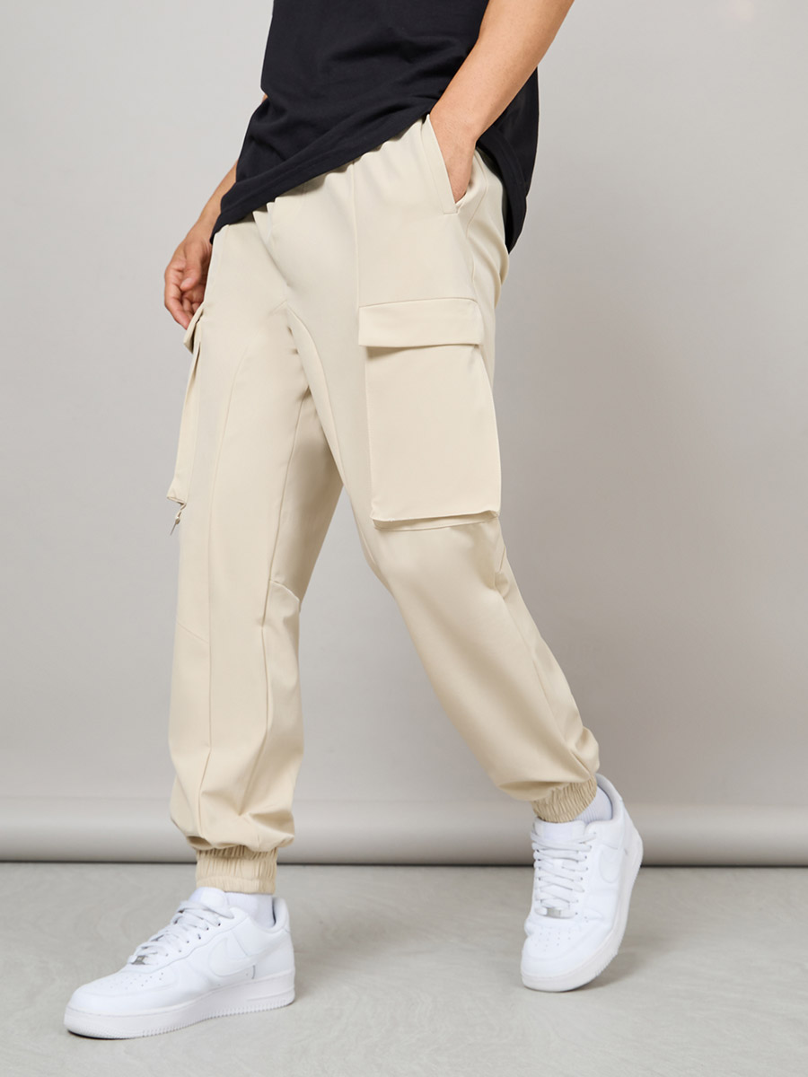Oversized Joggers Joggers With Leg Pockets Cut And Sew Oversized