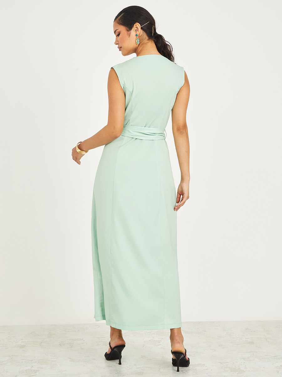 【新品未使用タグ付き】Notting Hill Belted Dress S Notting Hill Belted Dress - black / S ワンピース