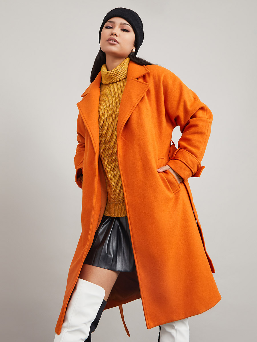midi length wool coat