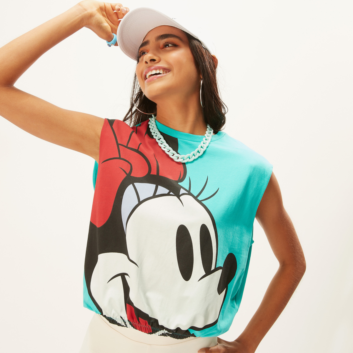 mickey mouse sleeveless shirt
