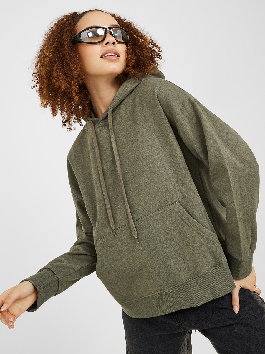 Basic oversized hoodie - PULL&BEAR