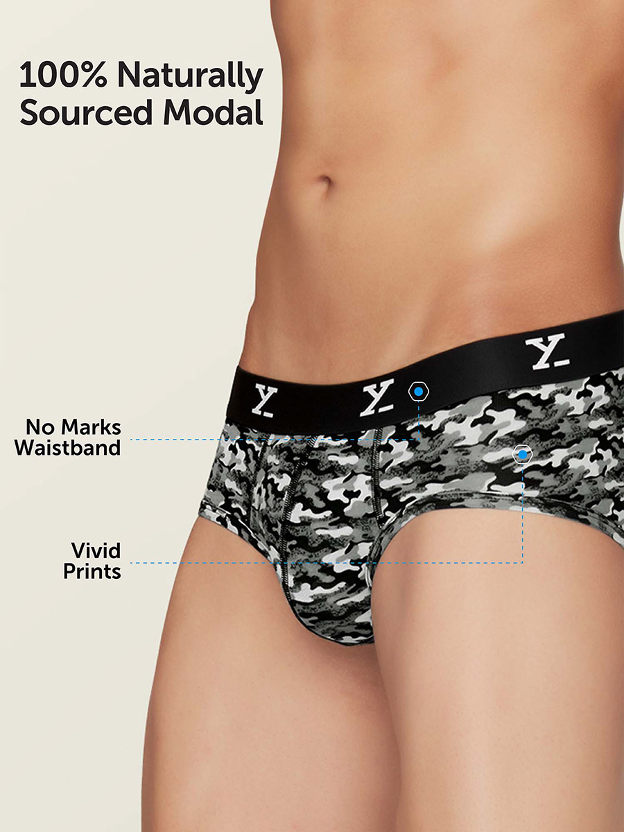 Buy XYXX Printed Modal Men's Briefs
