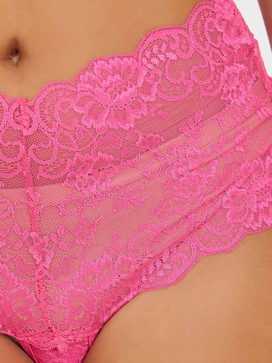 Buy Non Padded Non Wired Longline Lace Bralette and Full