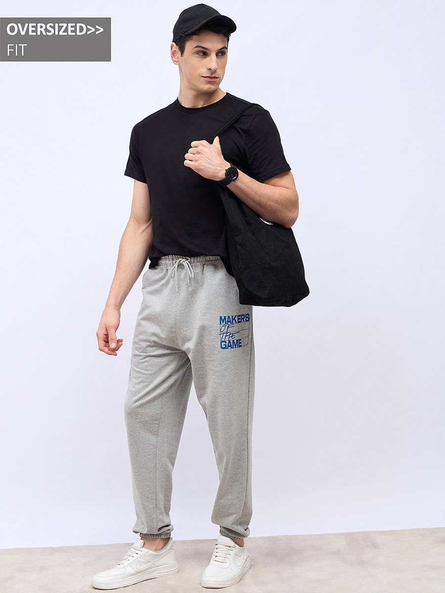 Oversized Grey Joggers Mens Gymshark Global Lifting Oversized