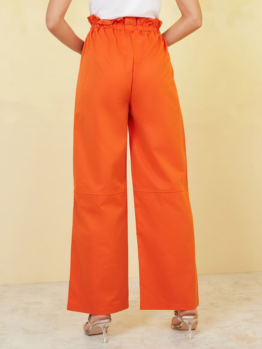 Stylish Orange Pants - Traditional Belt Trousers - Bottoms - $44.00 – Red  Dress