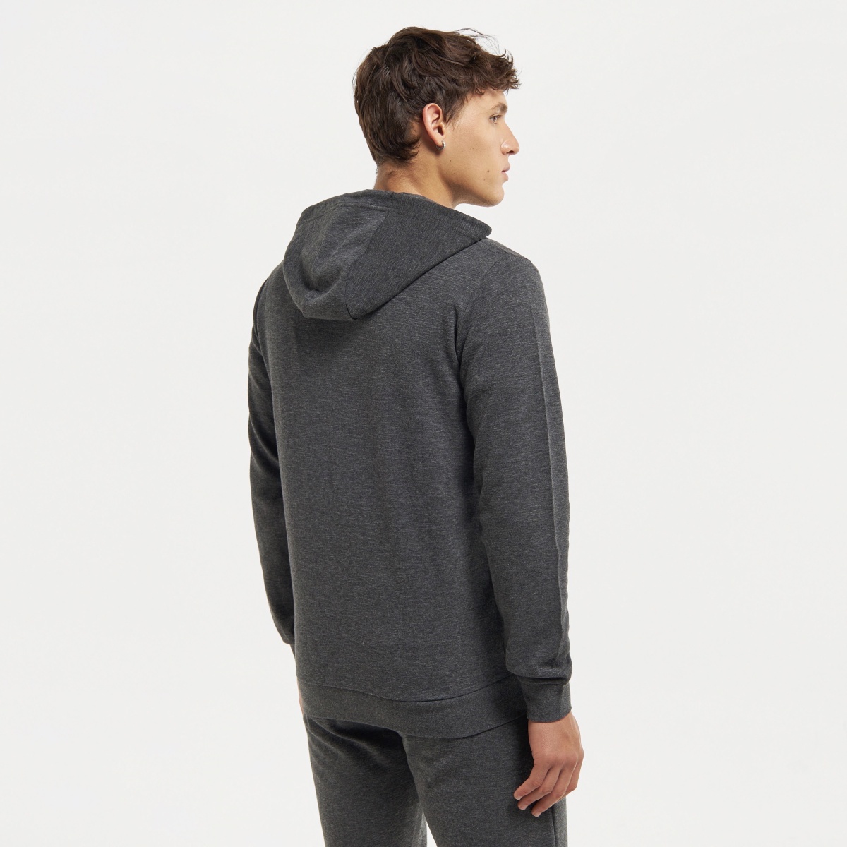 Street Letter & Bull Pattern Men's Hooded Sweatshirt With Kangaroo Pocket,  Men's Trendy Pullover Tops For Fall Winter - Temu Austria