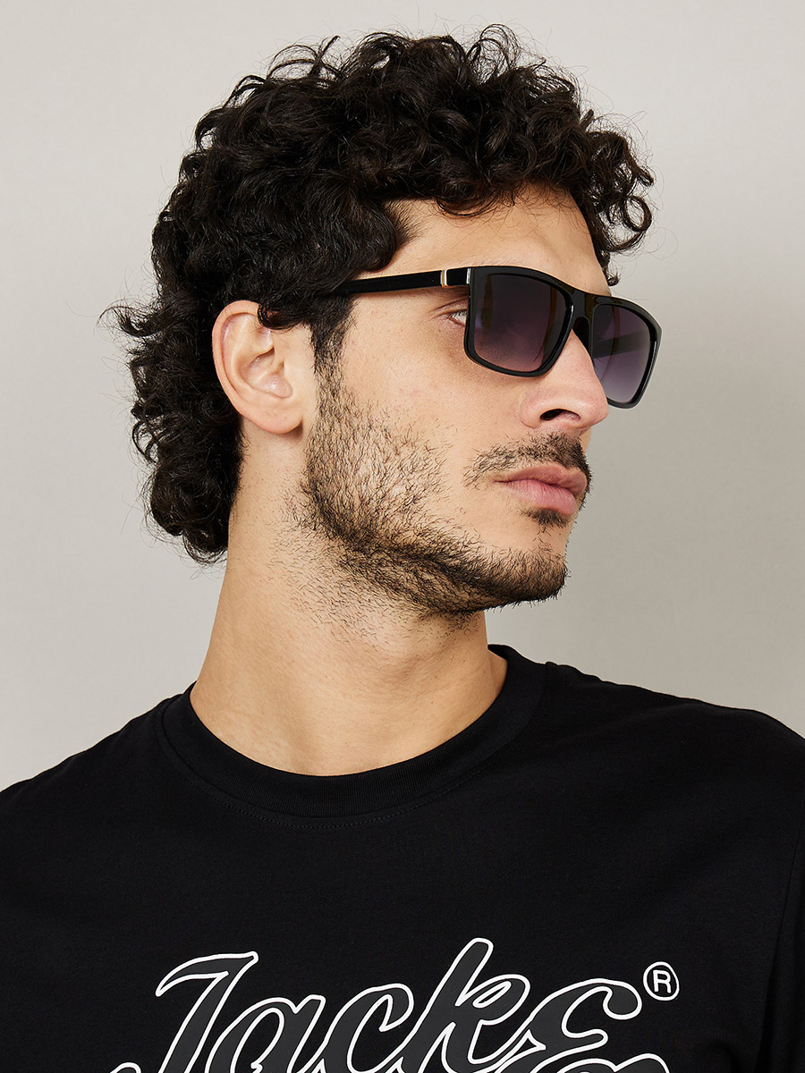 Wide cheap frame sunglasses