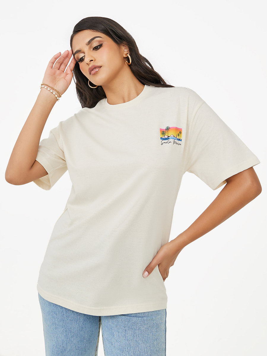 Oversized Longline Baseball Shirt