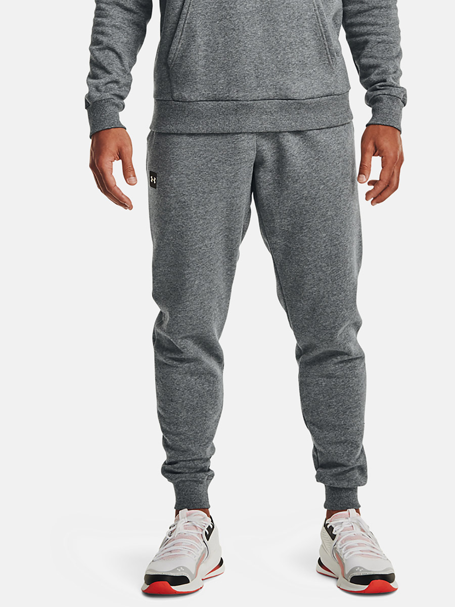 Buy Rival Fleece Joggers Grey For Men Styli Saudi