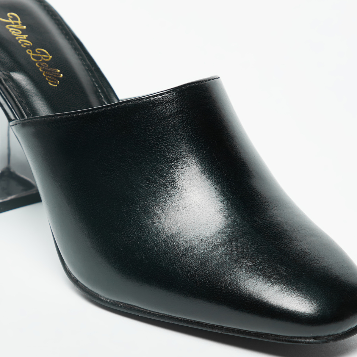 ★*i様 Bit Square-Toe Mules バニラ 38 ☆*i様 Bit Square-Toe Mules バニラ 38