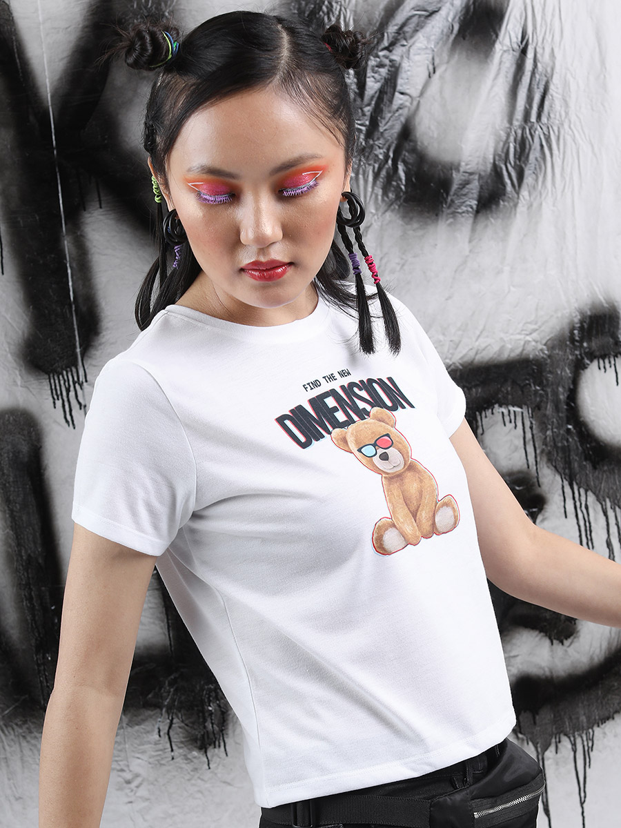 tシャツ BEAR COMPACT S/S TEE レディース S631e6e4d318d419eb6c99a1c099a2