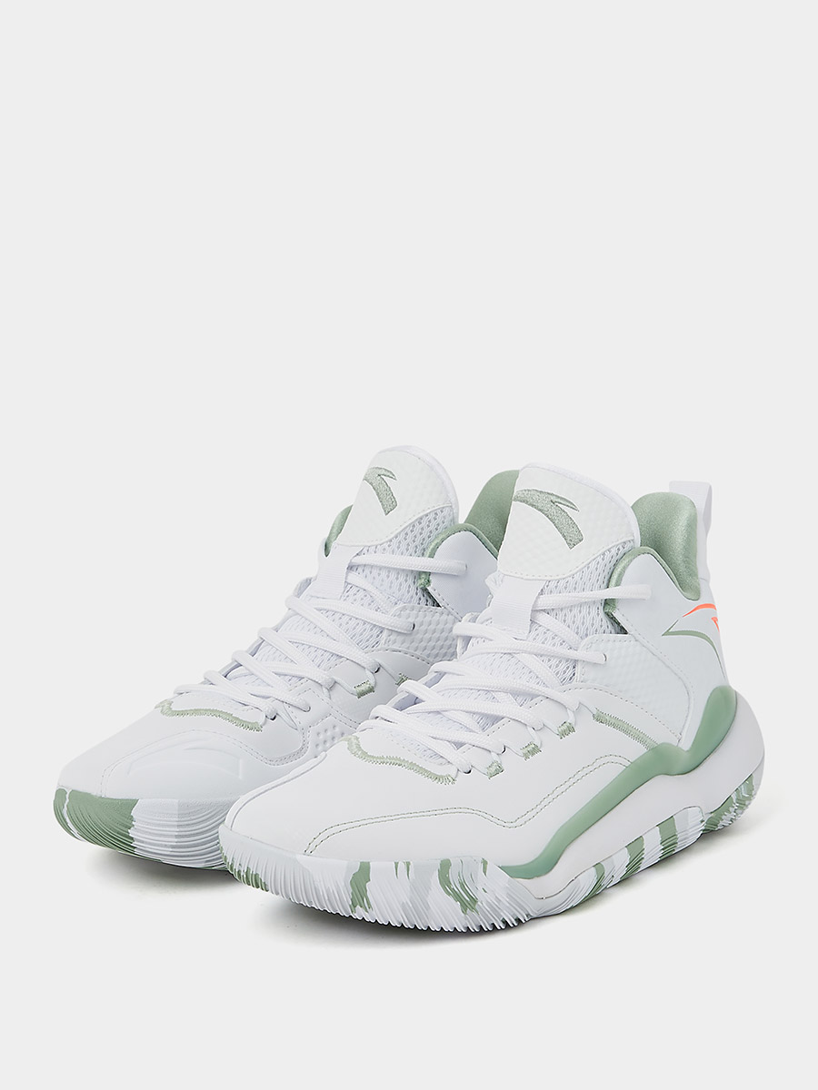 Buy Lace Up Lifestyle Basketball Shoes White For Men Styli Saudi
