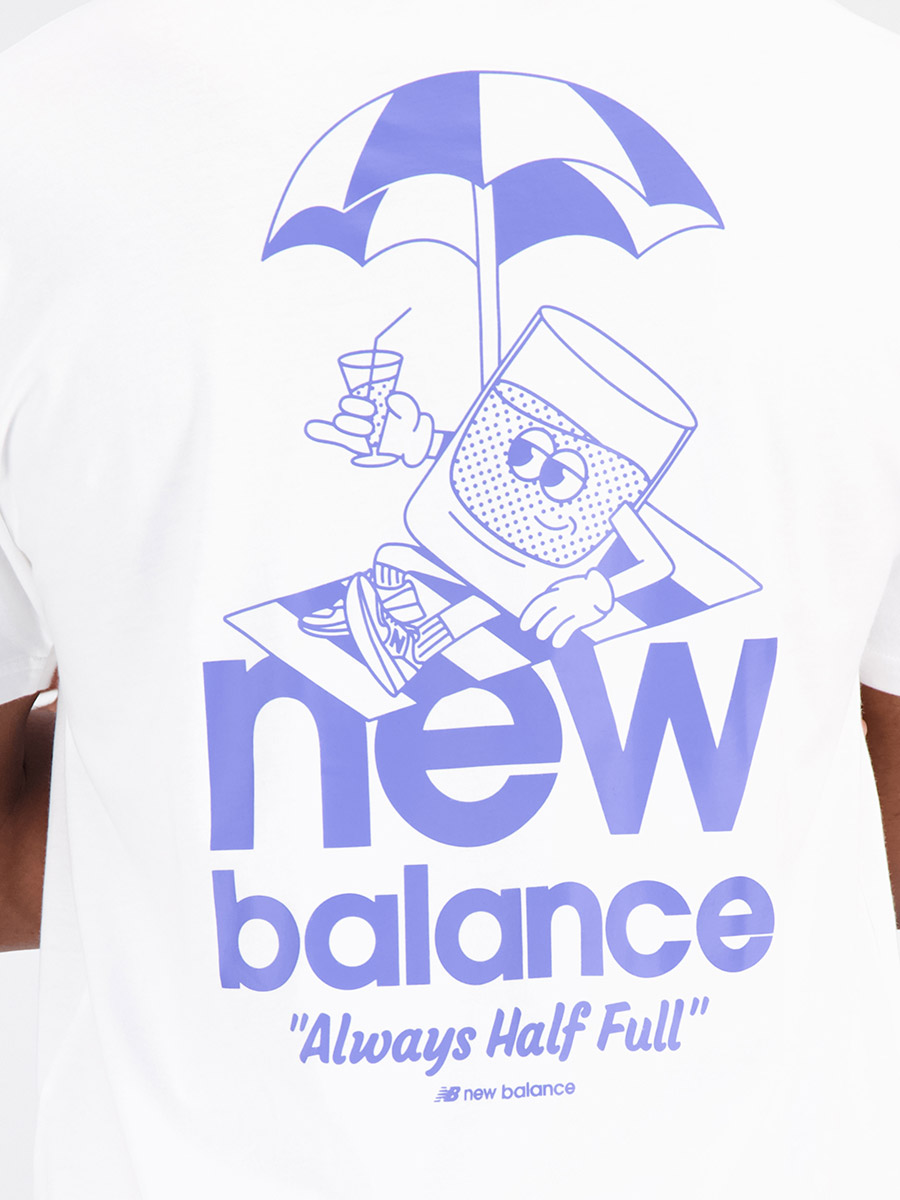 New balance Essentials Cafe Grandpa Cotton Short Sleeve T-Shirt