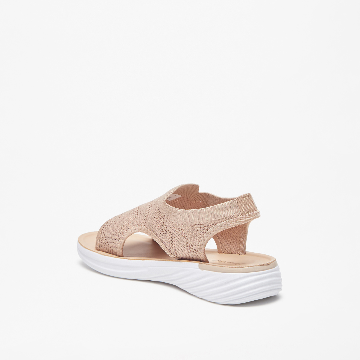Knitted Slingback Comfort Sandals