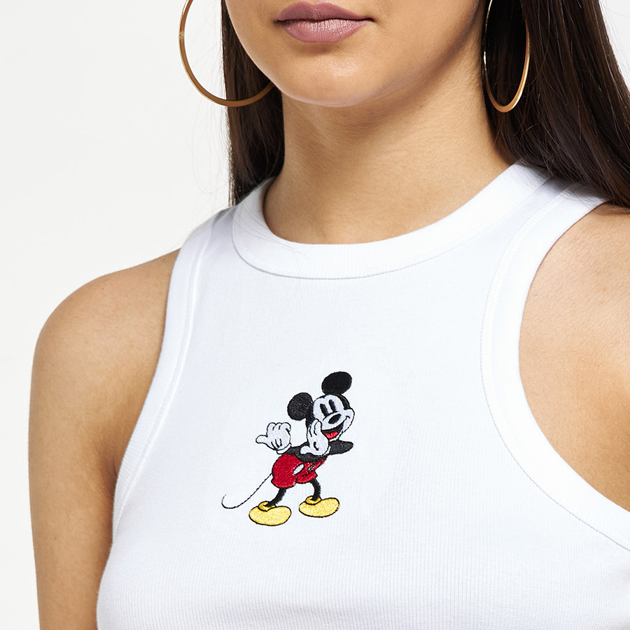 mickey mouse sleeveless shirt