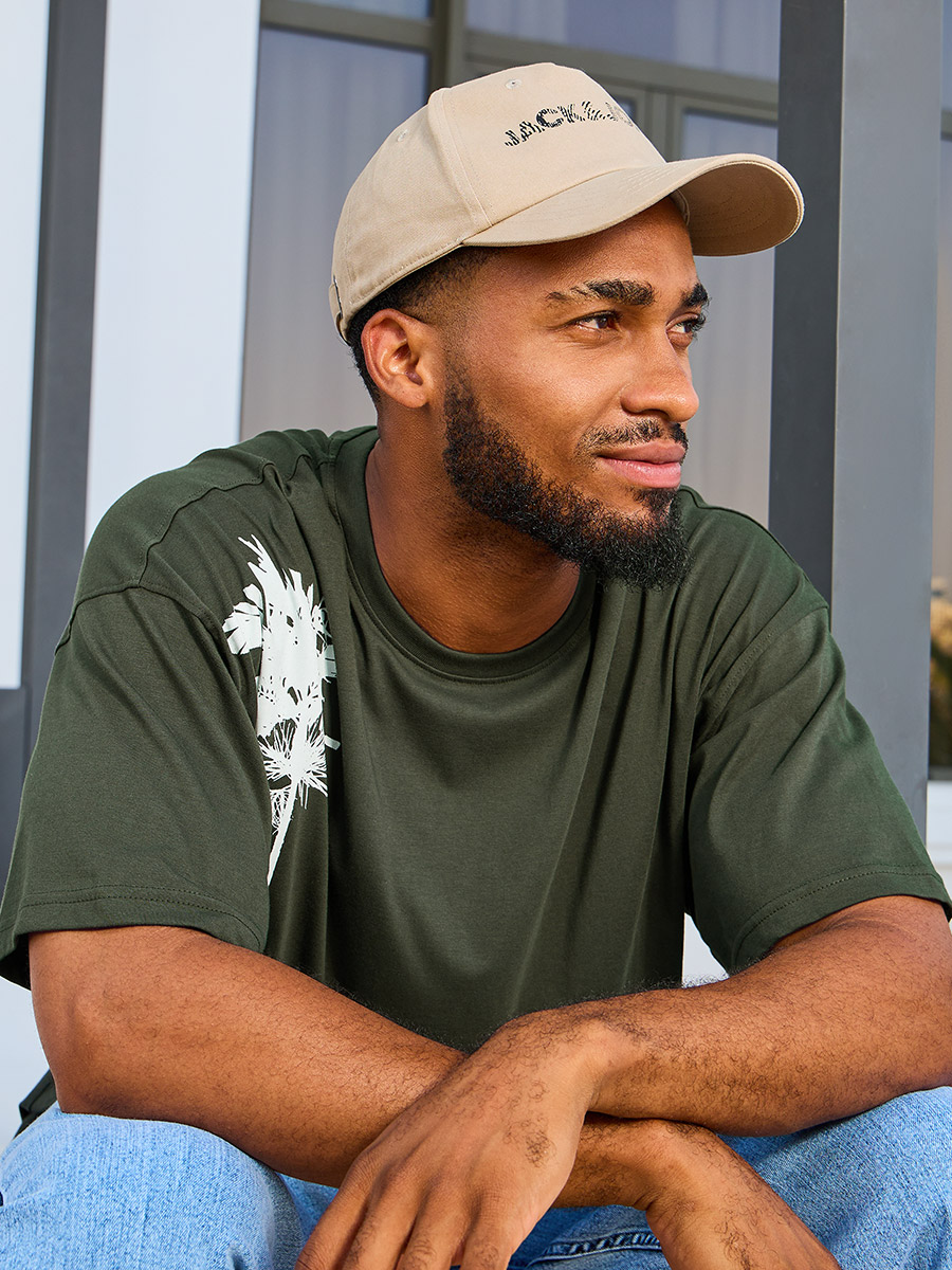 Buy Logo Embroidered Cap White For Men | Styli Saudi