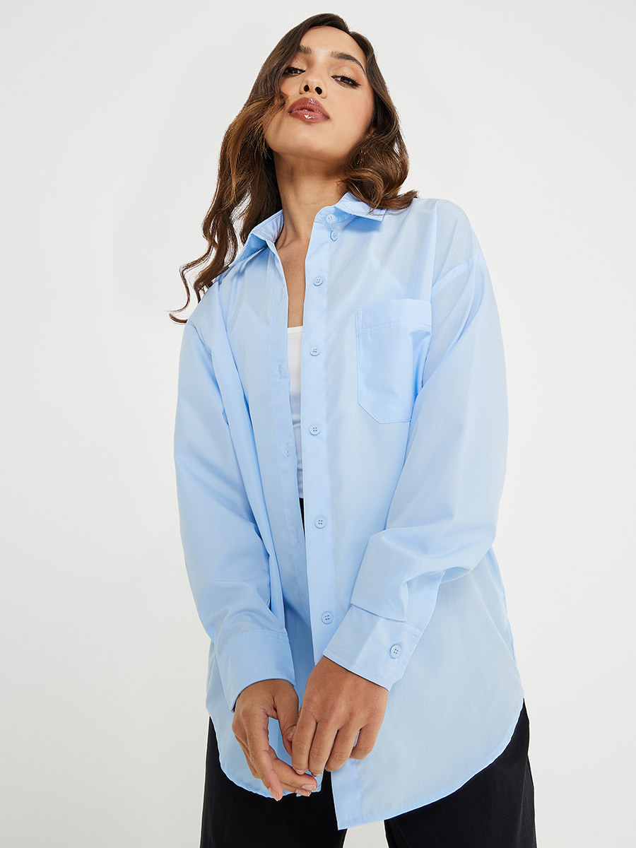 longline oversized shirt