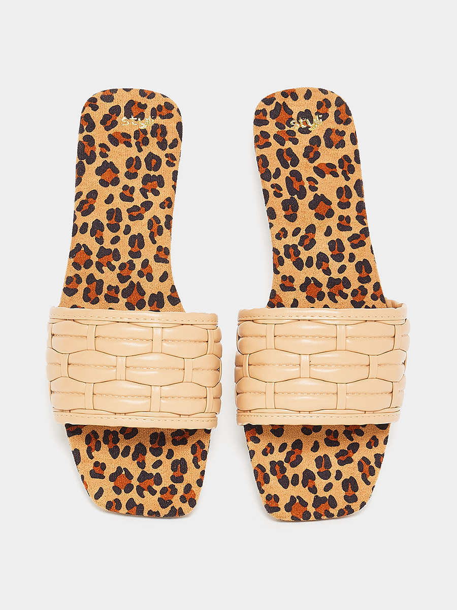 Very G Tan Leopard Sandals | Meraki Salon & Boutique