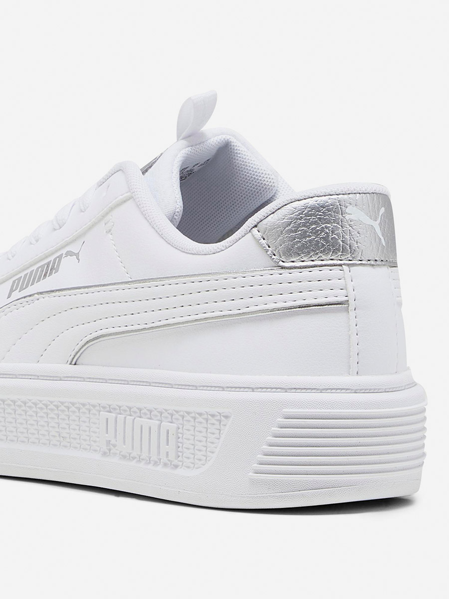 Buy Smash Platform V3 Pop Up Metallics Sneakers White For Women 