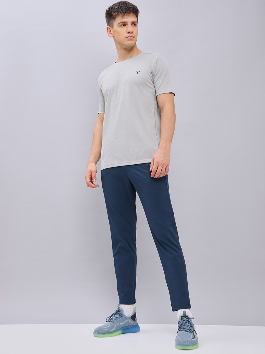 Buy Solid 4-Way Stretch Track Pants For Men