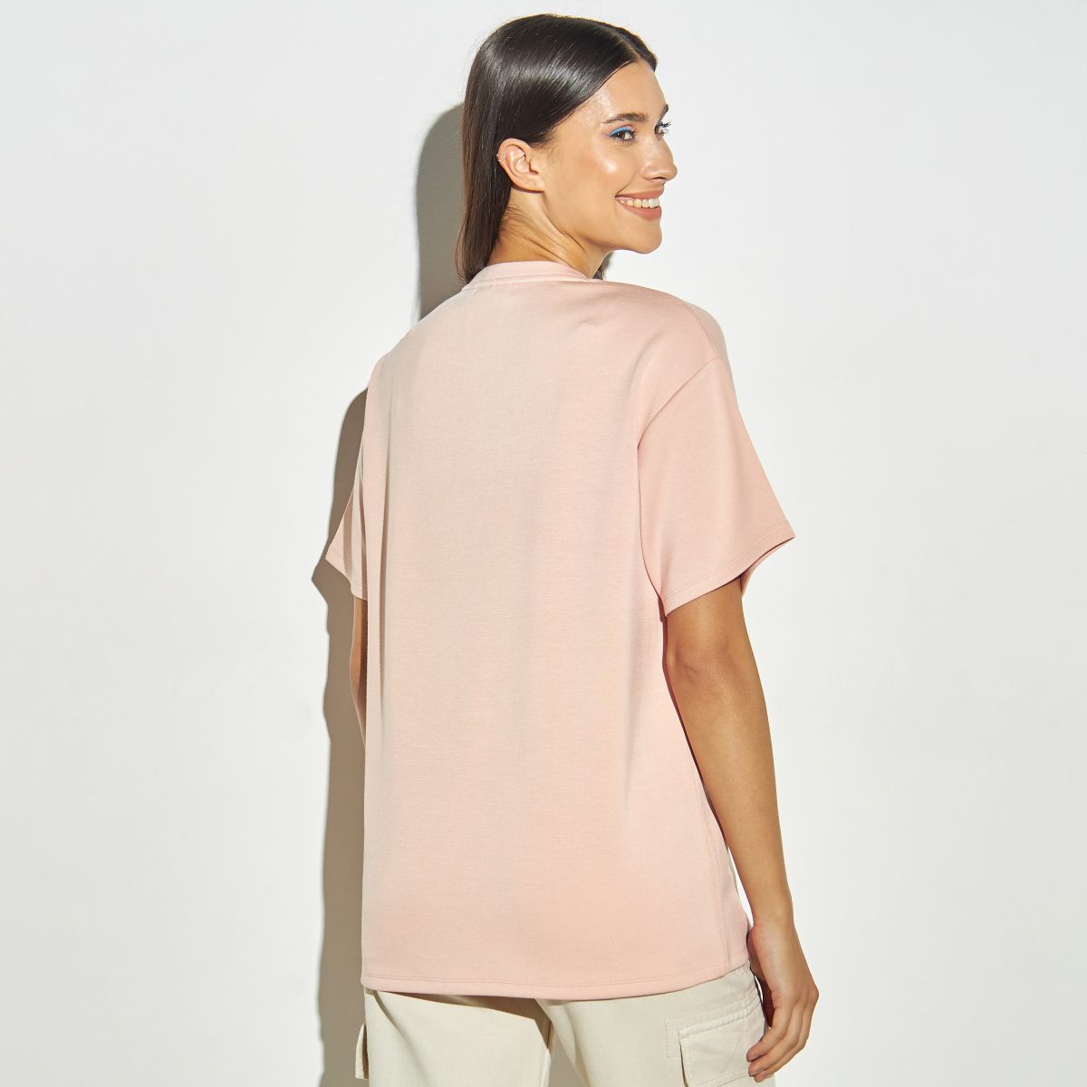 oversized drop shoulder t shirt