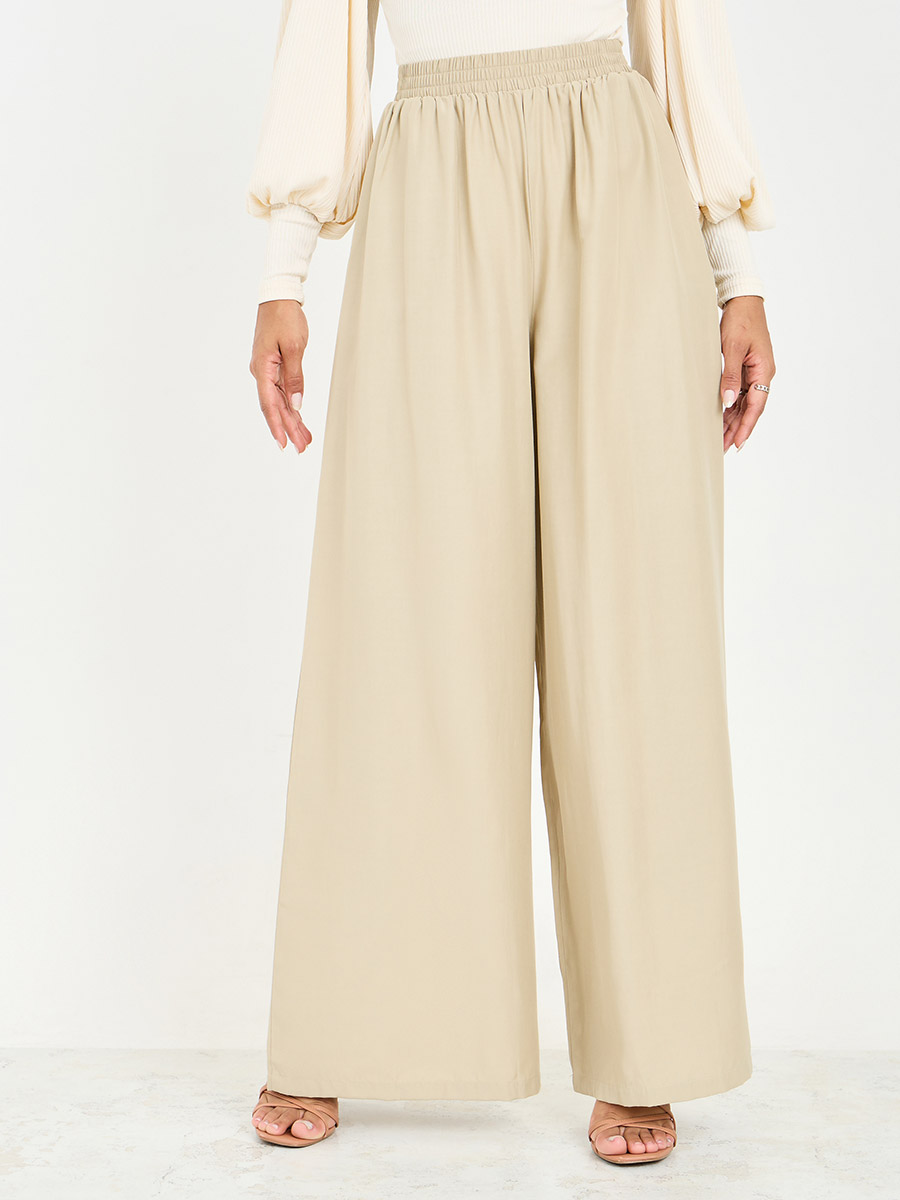 New-design High Waist Wide Leg Pants (Color : Black, Size : L) : Buy Online  at Best Price in KSA - Souq is now : Fashion