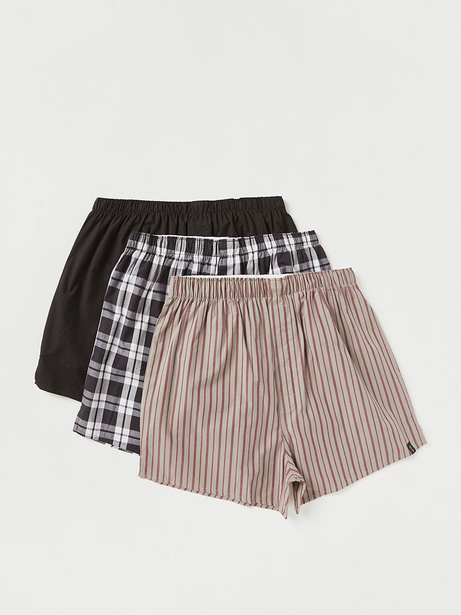 3-Pack Woven Boxers - Assorted Prints I