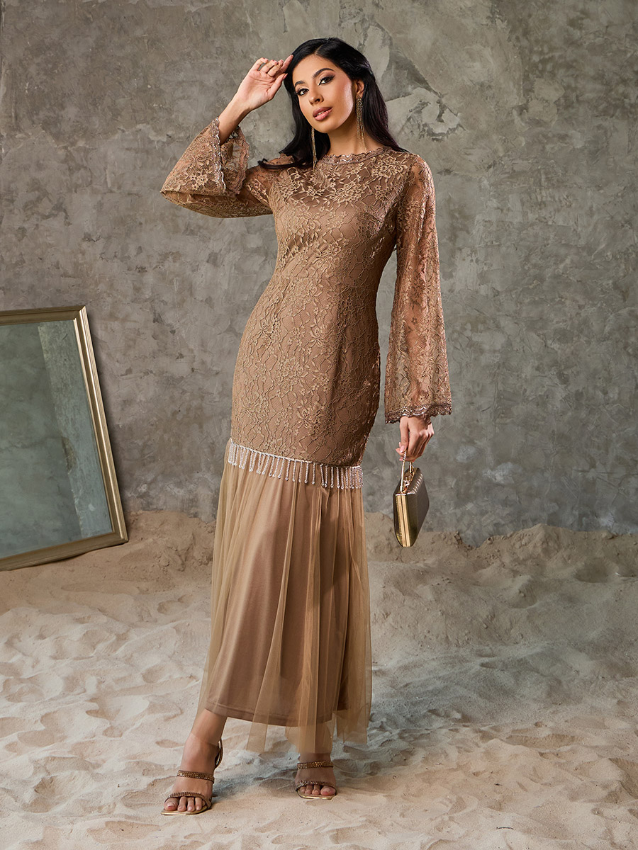ETRO★素敵！Abito Amber Beads Embroidered Silk Striped Dress ETRO 'Abito Amber' Beads Embroidered Silk Striped Dress sz
