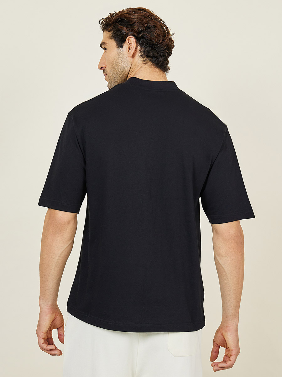 TNRCN MOCK NECK 半袖　sizeL TNRCN MOCK NECK NO SLEEVE BLACK – TAIN DOUBLEPUSH