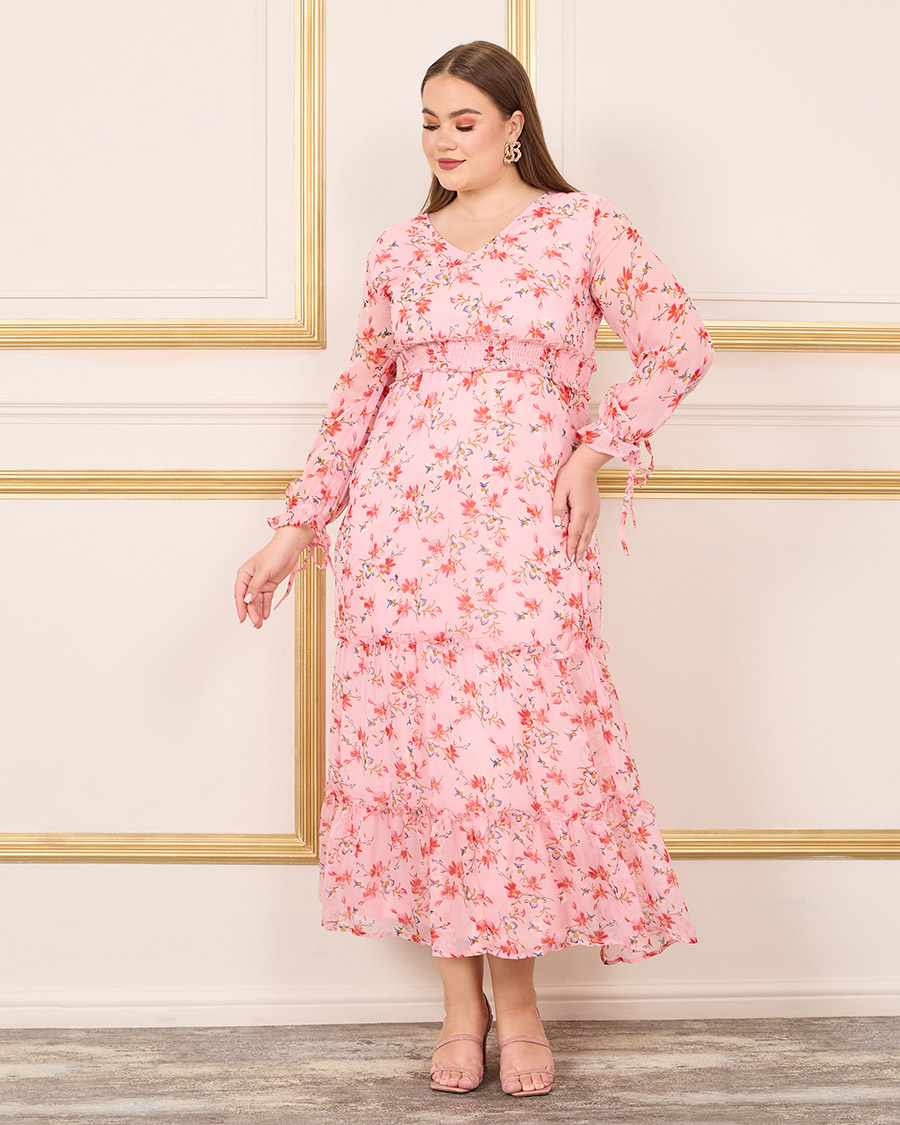 plus size anne klein maxi dress