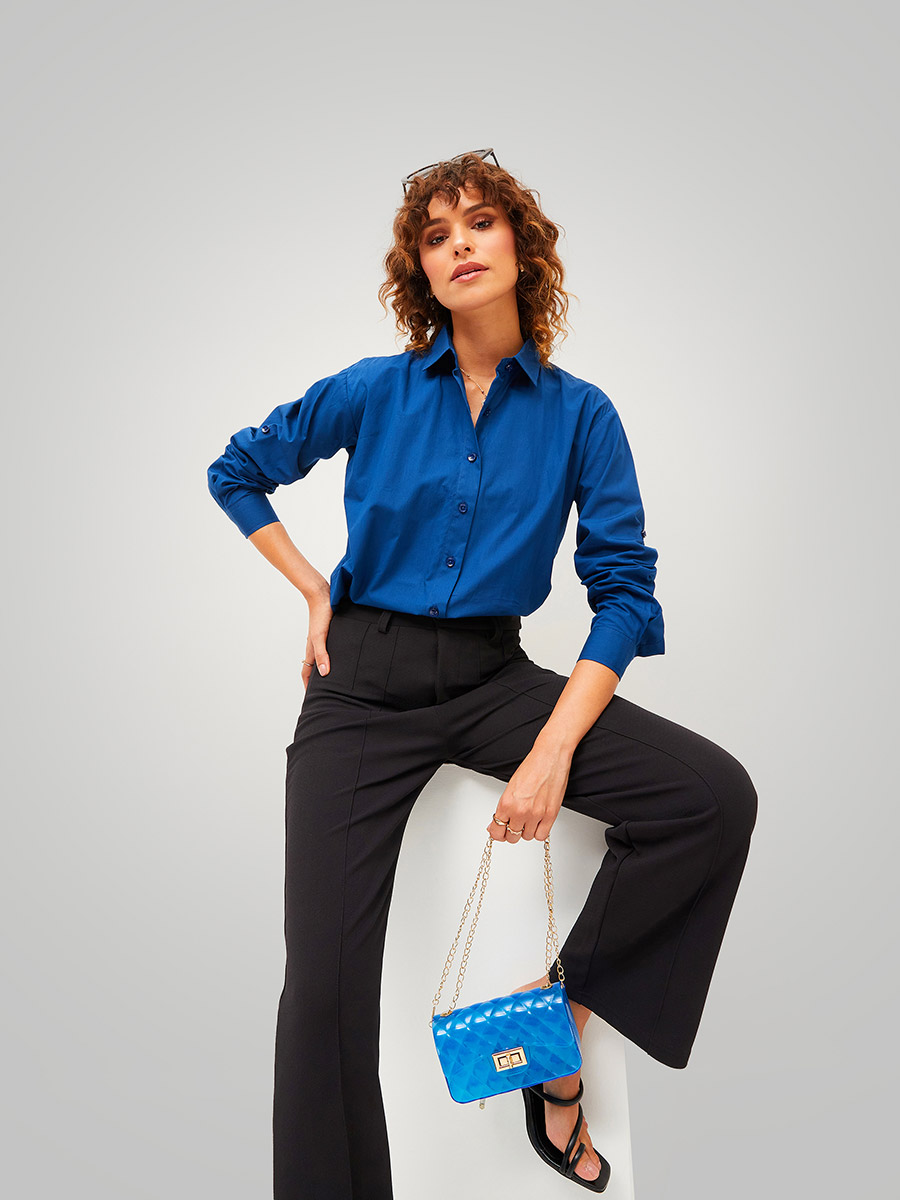 Tシャツ・カットソー JEJIA FW22 POPLIN SHIRT (BIRKIN_VARBLIGHBLUE) Jejia Poplin Shirt in Blue | Lyst