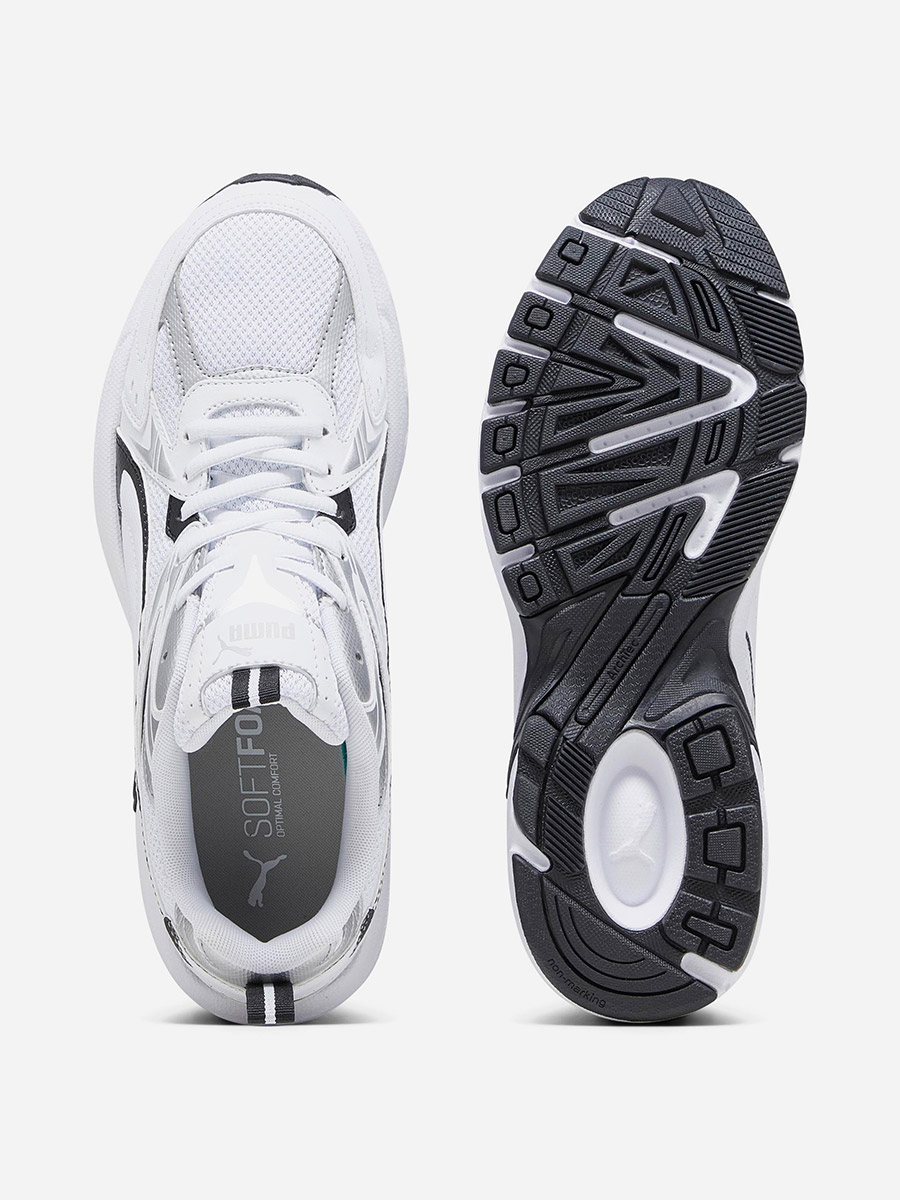 Buy Milenio Tech Lace Up Sneakers White For Men | Styli Saudi