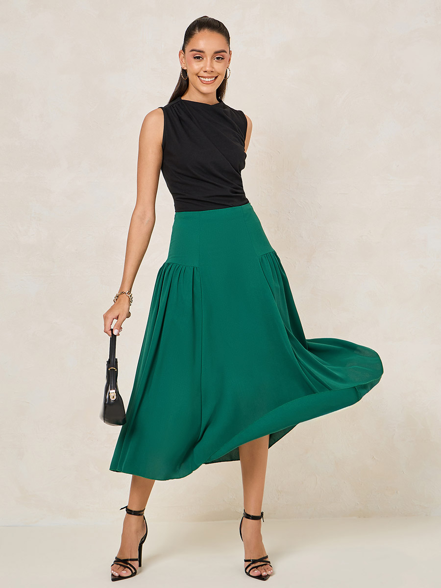 SOLOV HIGHRISE CREASE SKIRT（Lululemon Varsity High Rise Tennis  