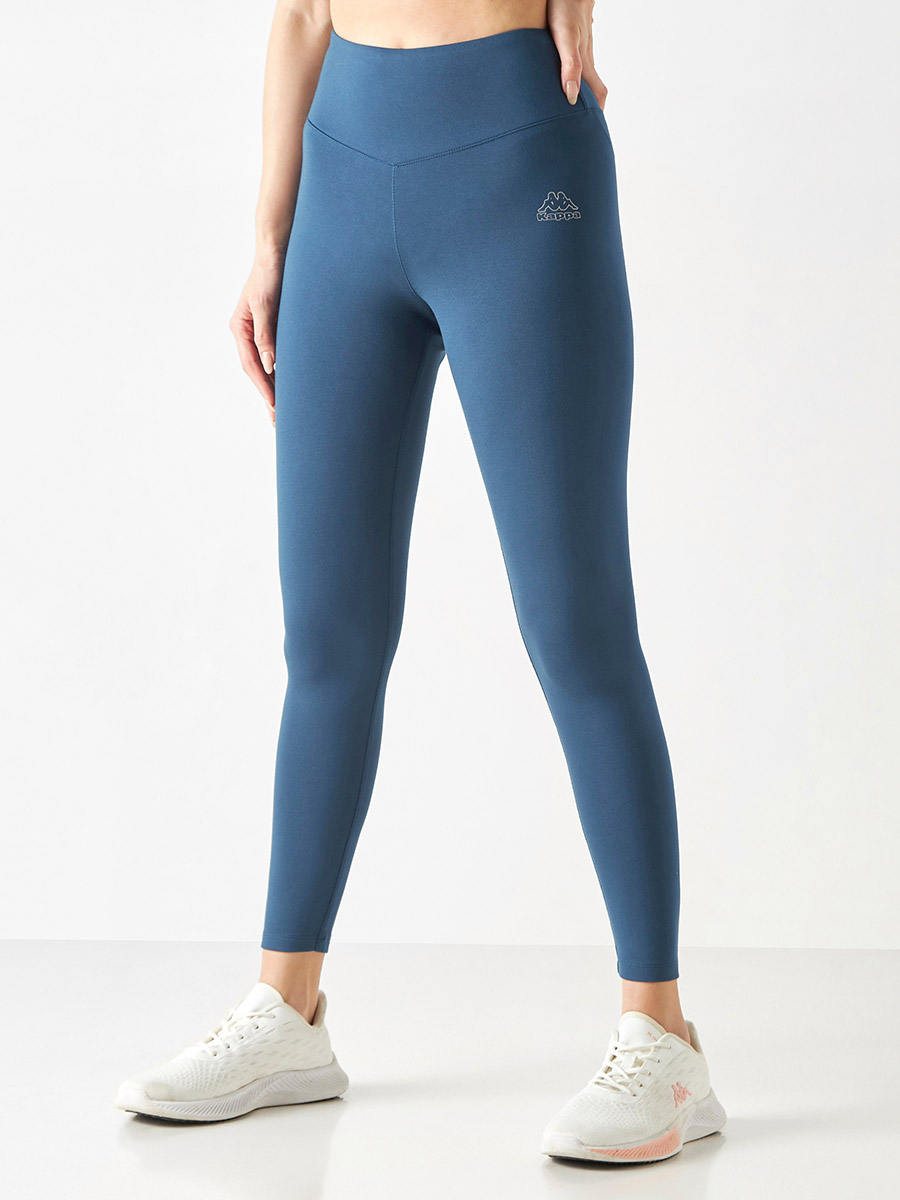 Textured Ribbed Fit and Flare Leggings