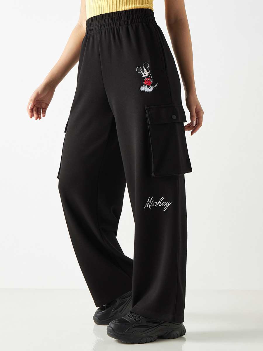 adidas Mickey Mouse Pants - Black | adidas Thailand